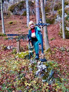 Photo de Kellner Heidi le long du parcours