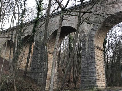 Foto von Barbara Schober entlang der Tour