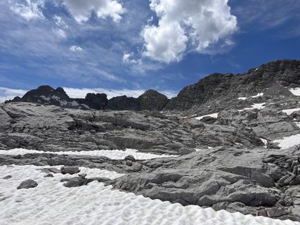 Foto de Norbert Herbig a lo largo del recorrido