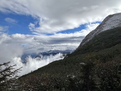 Foto von Norbert Herbig entlang der Tour