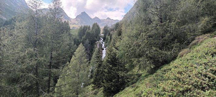 Foto von Gabriele Cucchi entlang der Tour