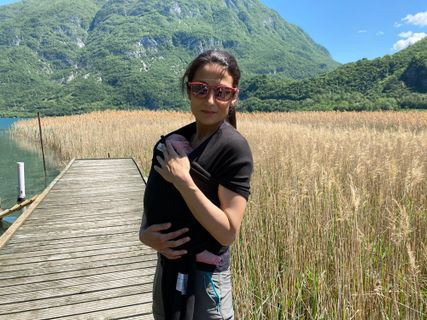 Foto von Fabio Infanti entlang der Tour