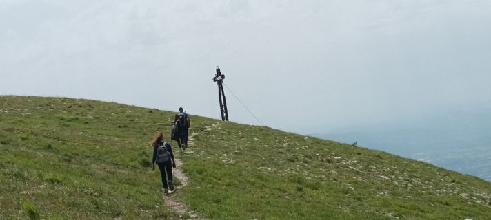 Foto von Gabriele Cucchi entlang der Tour