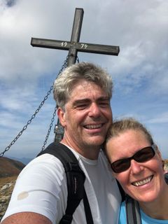 Foto von Hermann Schinagl entlang der Tour