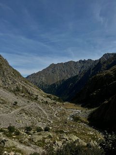 Photo de Toni Lerda le long du parcours
