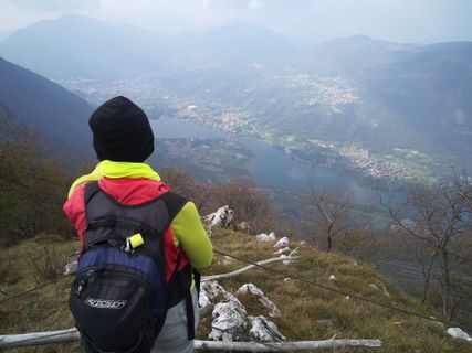 Foto von Ugo Rocca entlang der Tour