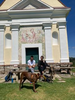 Foto von Petra Fasching entlang der Tour