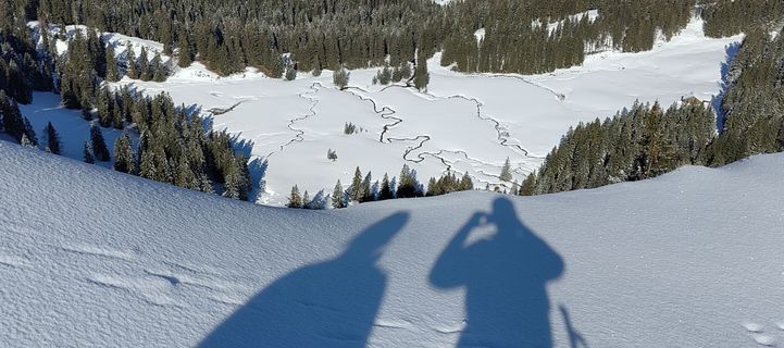 Photo de Harald le long du parcours