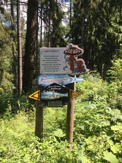 Foto von A entlang der Tour