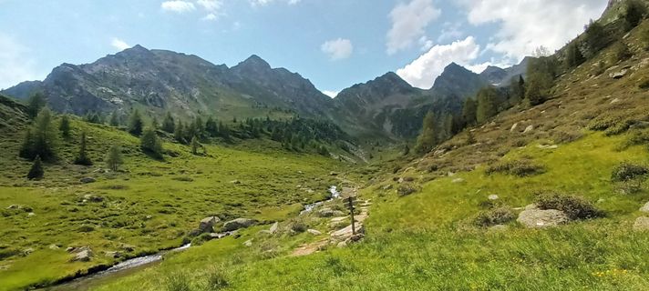 Foto von Gabriele Cucchi entlang der Tour