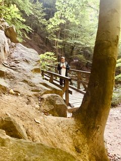 Foto von Kellner Heidi entlang der Tour