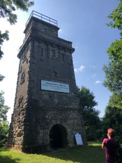 Photo de Christian Kakuska le long du parcours