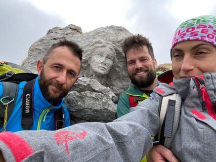 Foto von Fabio Infanti entlang der Tour