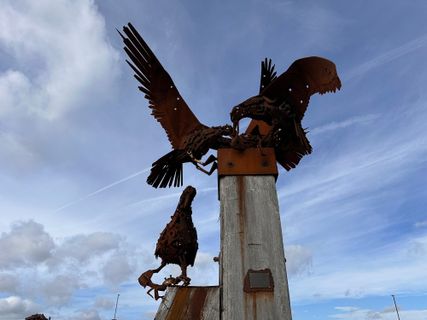 Foto de Norbert Herbig a lo largo del recorrido