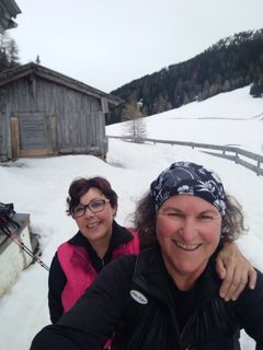 Foto von Silvia Kehl entlang der Tour