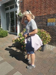 Foto de Bernd Schmitt a lo largo del recorrido