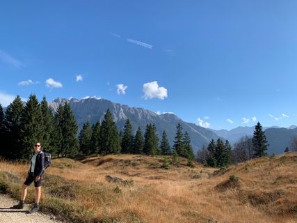 Foto von Daniel Brehme entlang der Tour