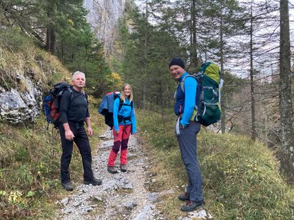 Fotografia z Klaus Selgrad na trase