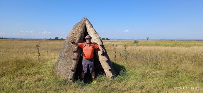 Foto von Raoul Nicolas entlang der Tour