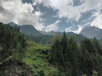Foto de Gabriele Cucchi a lo largo del recorrido