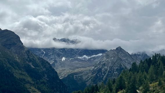 Foto de Katja Hechler a lo largo del recorrido