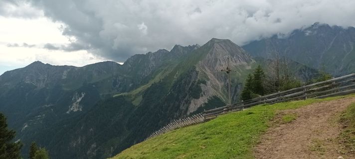Foto de Gabriele Cucchi a lo largo del recorrido