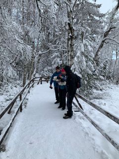 Foto de Dragana Martinovic a lo largo del recorrido