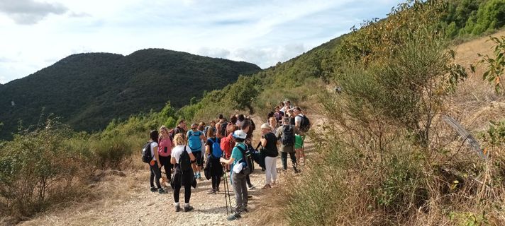 Foto von Gabriele Cucchi entlang der Tour