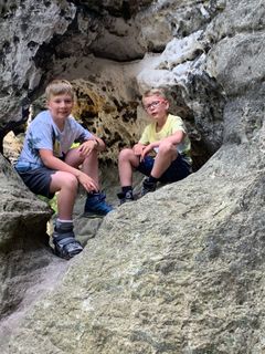 Foto von Evelin Wagner entlang der Tour