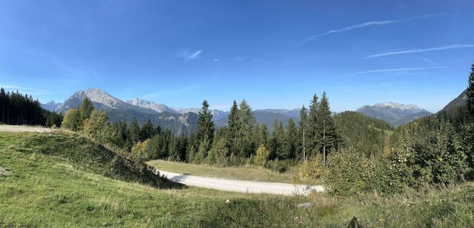 Photo de Norbert Herbig le long du parcours