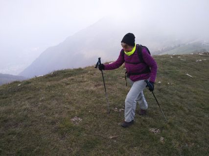 Zdjęcie z Ugo Rocca wzdłuż trasy