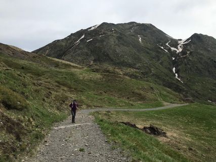 Photo de Fabio Infanti le long du parcours