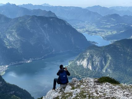 Foto von Michael Bauer entlang der Tour
