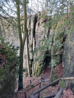 Foto de Norbert Herbig a lo largo del recorrido