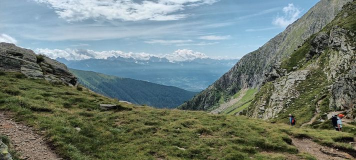 Foto von Gabriele Cucchi entlang der Tour