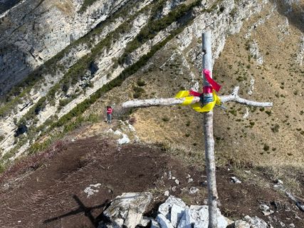 Foto von Fabio Infanti entlang der Tour