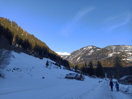Photo de Irene Schütz le long du parcours