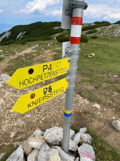 Zdjęcie z Claudia Streußnig wzdłuż trasy