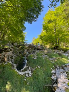 Photo de Michael Bauer le long du parcours