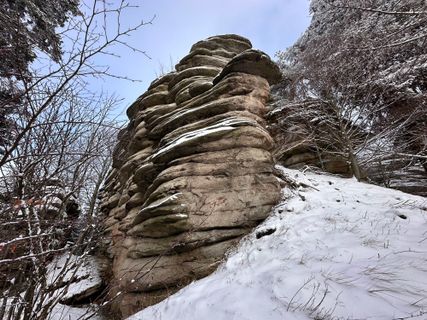 Foto von Norbert Herbig entlang der Tour