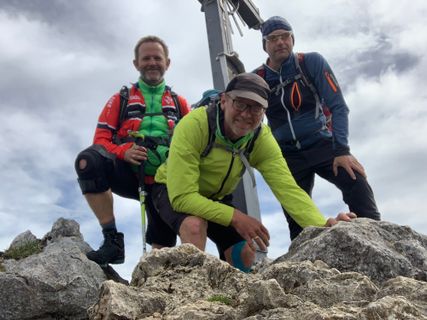 Foto de Johann Gehringer a lo largo del recorrido