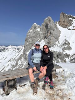 Photo de Rolf Mattes le long du parcours
