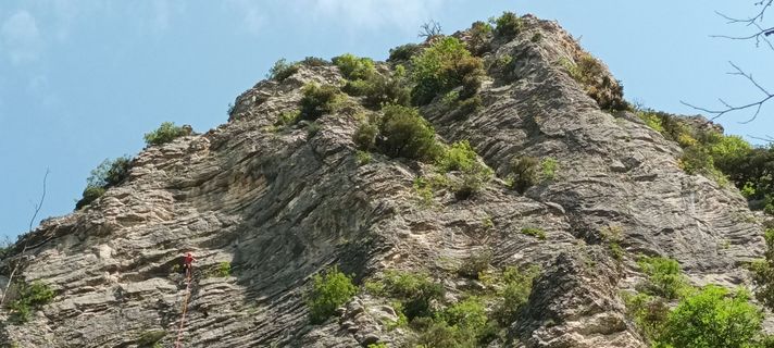 Foto von Gabriele Cucchi entlang der Tour