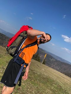 Foto von Jan Nyffenegger entlang der Tour
