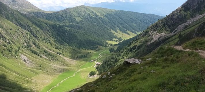 Foto von Gabriele Cucchi entlang der Tour