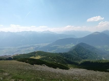 Photo de Gabriele Cucchi le long du parcours