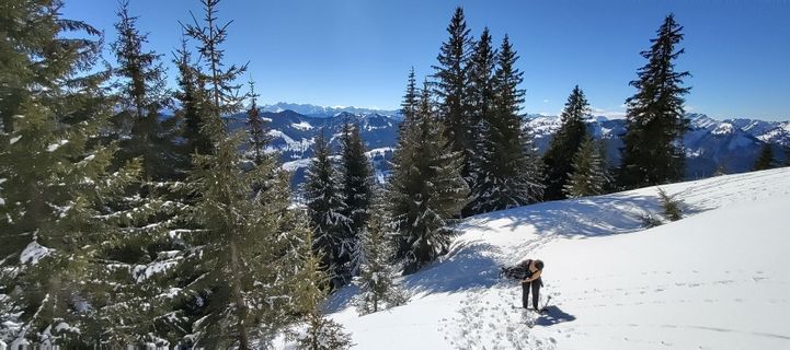Foto von Harald entlang der Tour