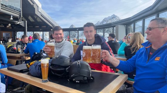 Foto von Pepi entlang der Tour