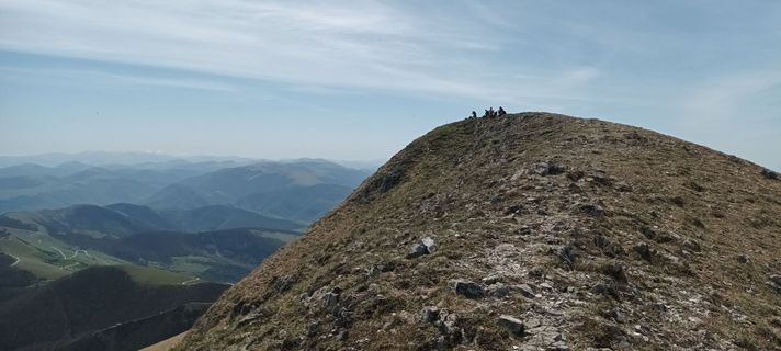 Foto von Gabriele Cucchi entlang der Tour