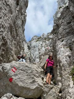 Foto von Joachim Wasserthal entlang der Tour
